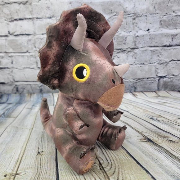 Jurassic World Triceratops Plush Dinosaur Kohl’s Cares Stuffed Animal Toy 12" - Picture 1 of 7
